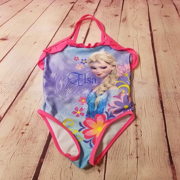 frozen swimsuit 3t